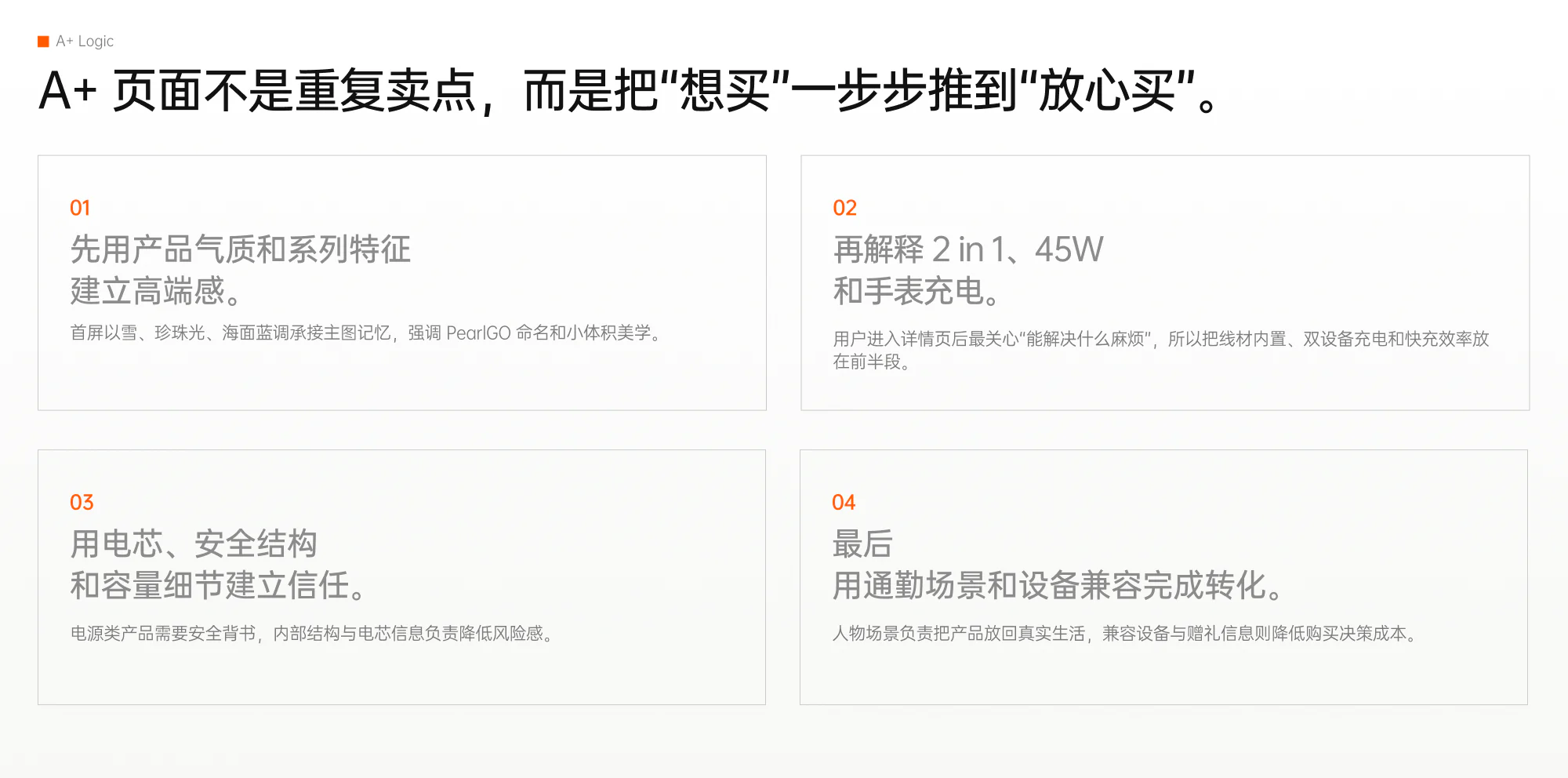 PearlGO A+ 页面策略